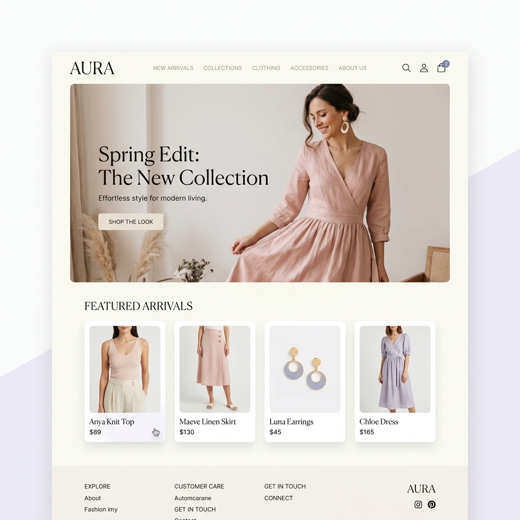 Aura Fashion E-Commerce